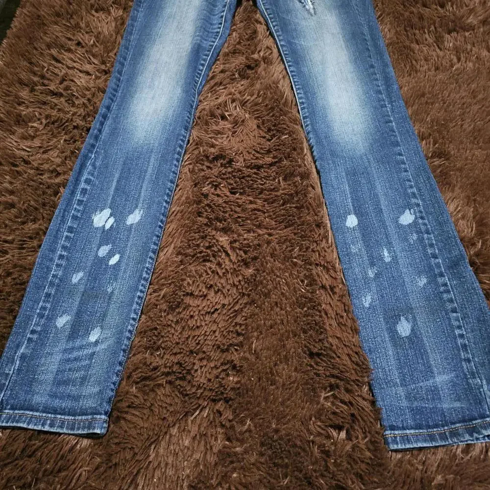 Revolt Distressed Skinny Jeans Size 5 - Picture 3 of 9